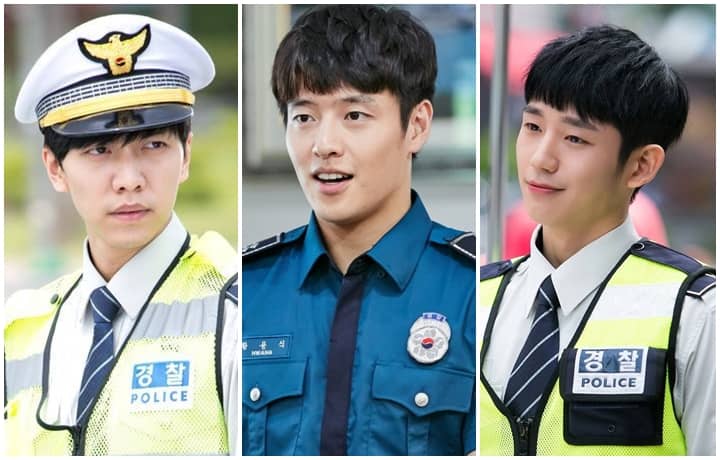 The Hottest Korean  Actors As Police  Officers And 